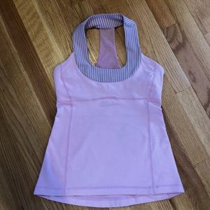 Lululemon tank with built-in support